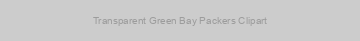 Transparent Green Bay Packers Clipart
